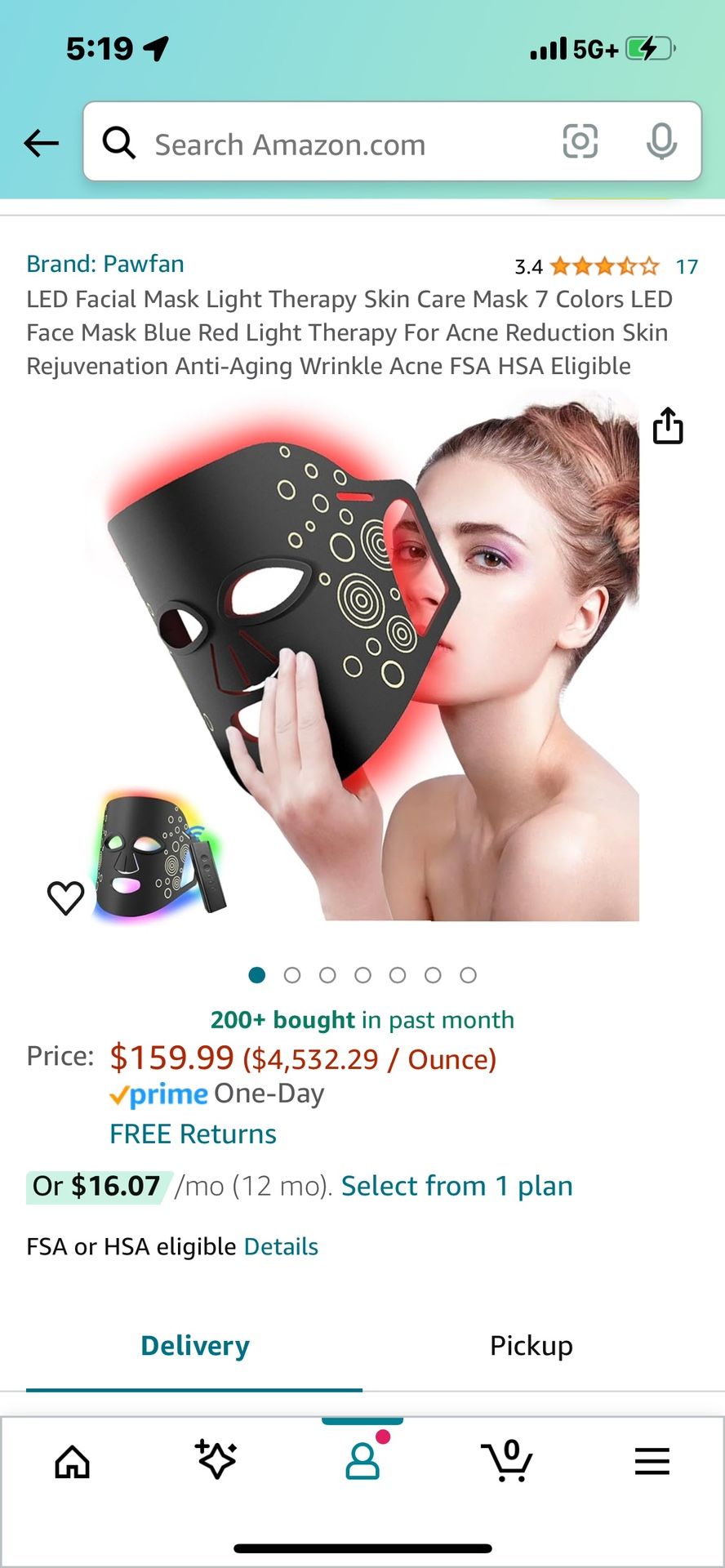 LED Face Mask