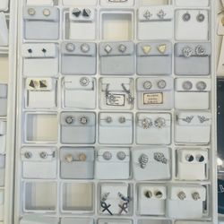 Gold plated & silver Earrings 