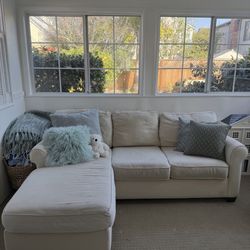 Pottery Barn - Buchanan roll arm sofa 