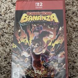 New Nintendo Switch 2 Donkey Kong Bonanza Sealed