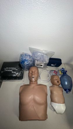 CPR Training Manikin Set Adult and Infant Preston