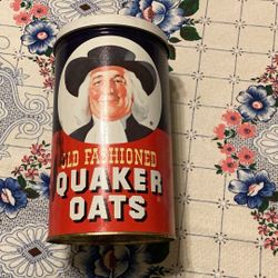 Old Quaker Oats Tin $5