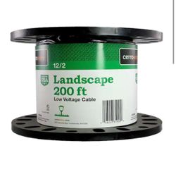 Landscape lighting wire
