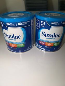 Similac Advance Powder Baby Formula With Iron, Has DHA & Lutein, 12.4-oz Can
