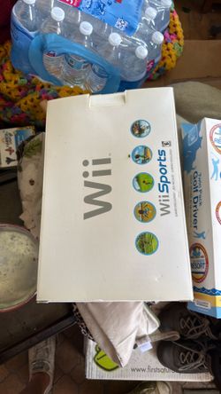 Wii sports w twin pack golfer & 3 games