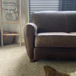 Free Leather Sofa / Couch