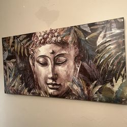 Huge Buddha Canvas 
