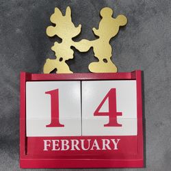 New Disney Block Calendar