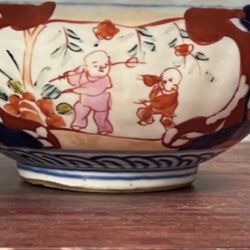 PAINTED JAPANESE BOWL