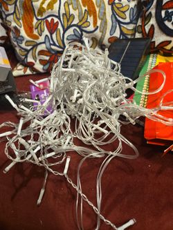 Solar Christmas lights 