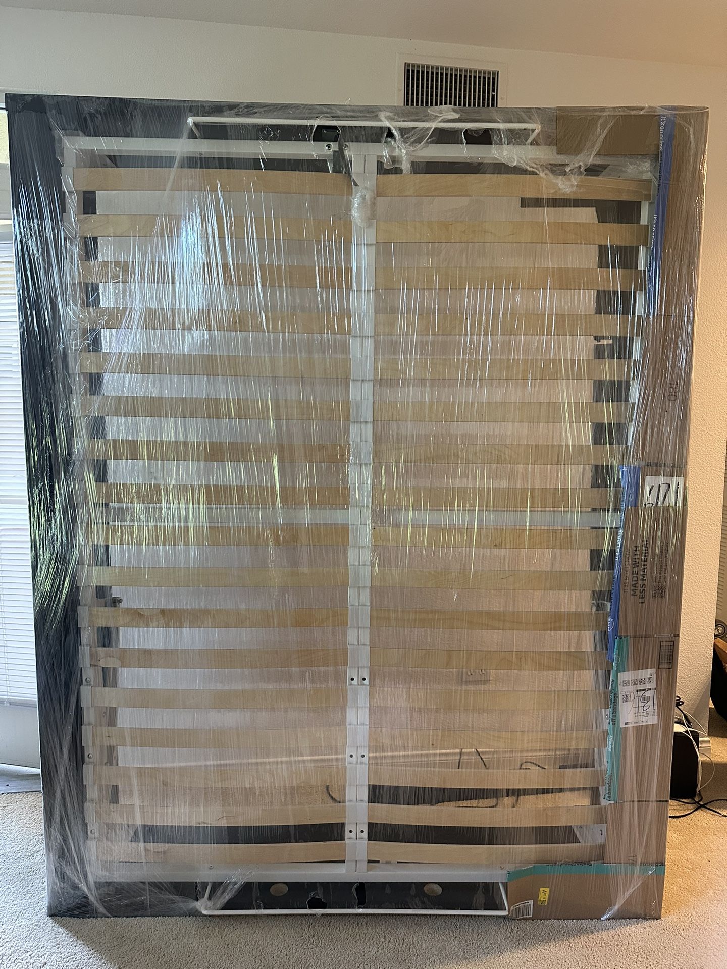 IKEA Queen Bed With Storage + Cotton Mattress – Available Separately or as a Bundle