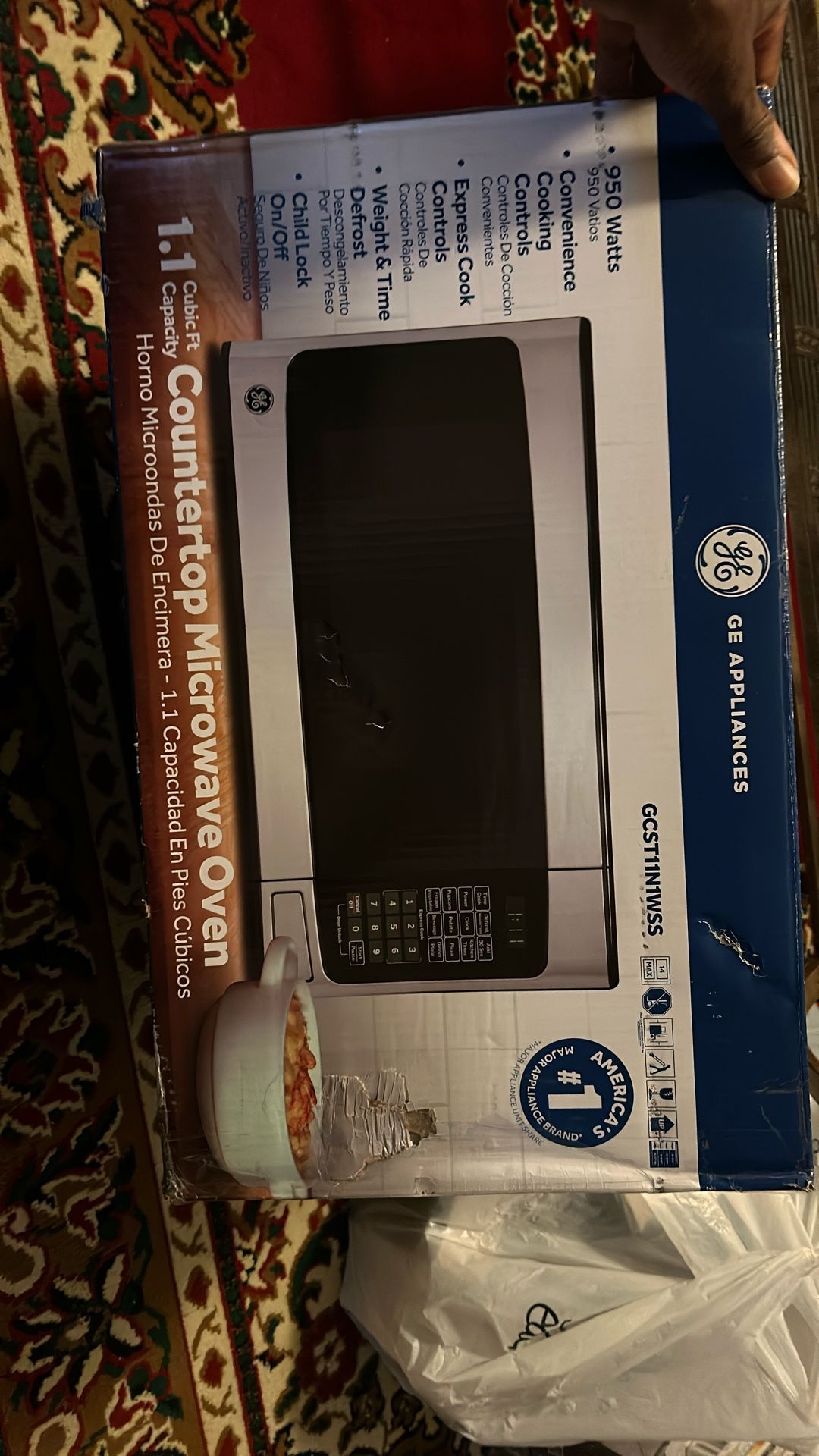 GE Countertop Microwave Oven