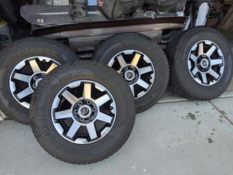 4runner TRD Wheels and Tires 265/70/R17