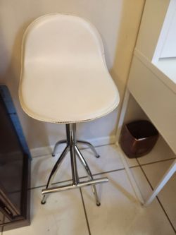 White Barstool