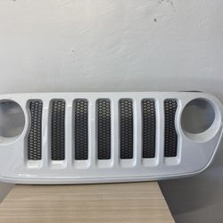 2021-2023 JEEP WRANGLER JL SAHARA RUBICON GRILLE UPPER FRONT REPLACEMENT PART