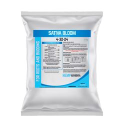 4-32-24 Sativa Bloom – 25 lb Bag | For Roots & Budding | High P/K Flower Formula  