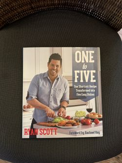 One To Five Cookbook By Ryan Scott And Rachel Ray