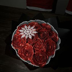 Ribbon Glitter roses Available for pickup 