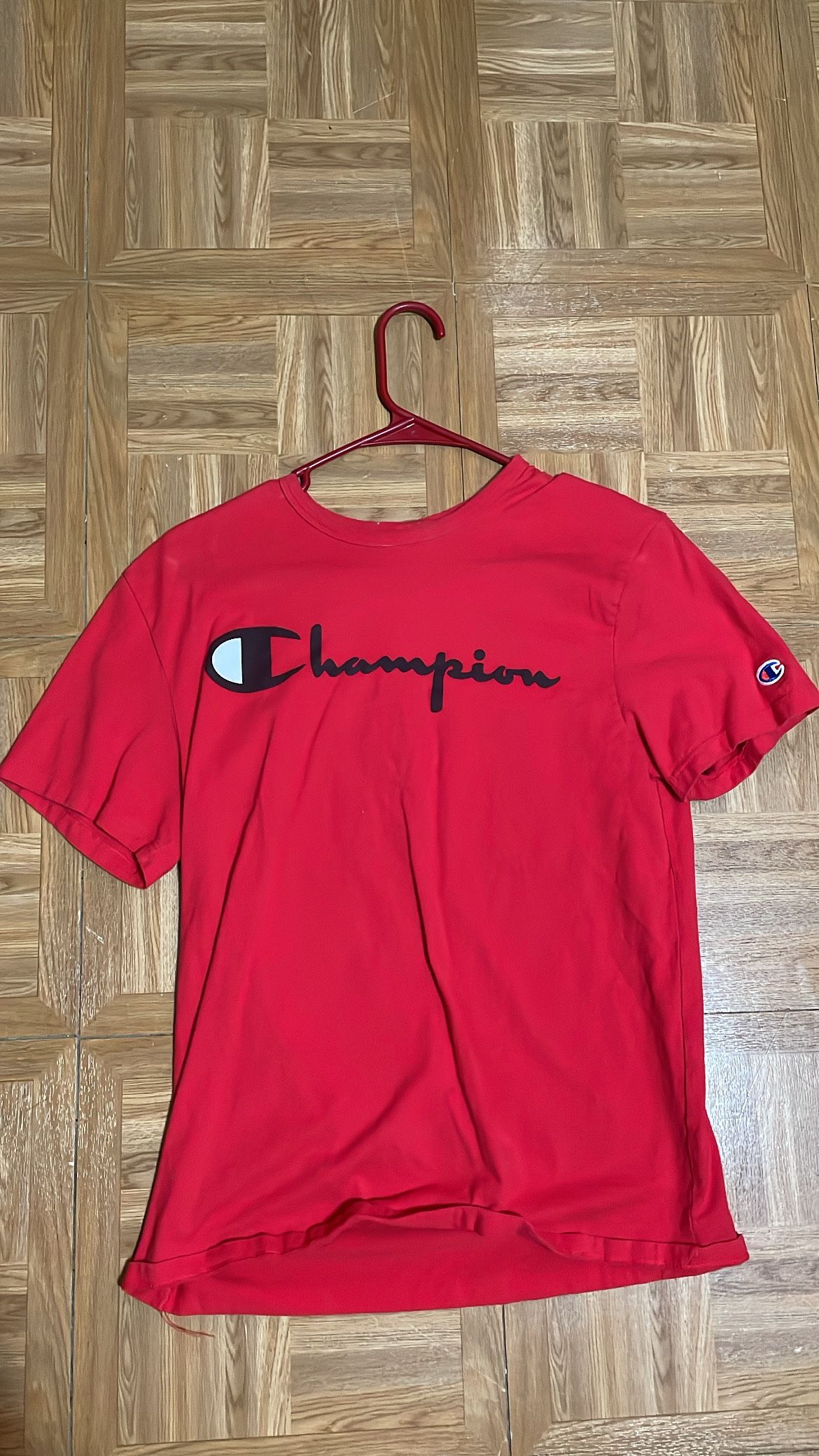 Red Champion Tshirt