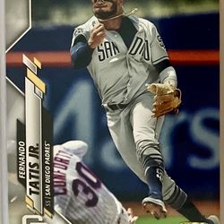 2020 Topps Series 1 FERNANDO TATIS JR. RC #168 Rookie San Diego Padres