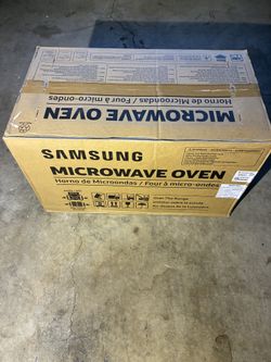 Samsung 1.6 cu. ft. OTR Microwave with Auto Cook in Stainless Steel