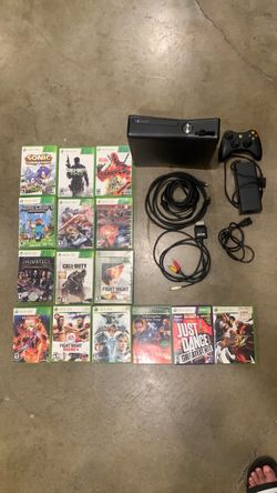 Xbox 360 Console Bundle with 14 Games