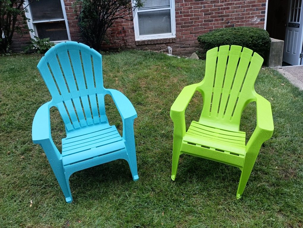 Adams Manufacturing Resin-Frame Patio Chairs