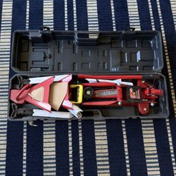 Big Red Toring  2 Ton Hydraulic Floor Jack Combo