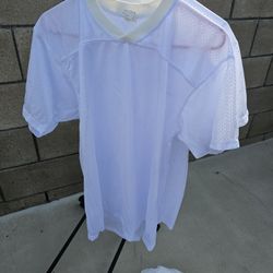 New White Football JERSEYS