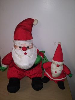 Santa plush decorations plush Christmas household decor