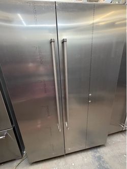48” Kitchenaid Built In Stainless Steel Refrigerator
