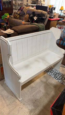 Wood Bench