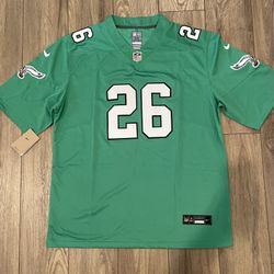 Men’s Philadelphia Eagles #26 Saquon Barkley Stitched Jersey , S To 6Xl