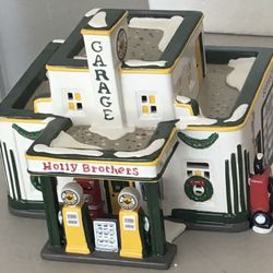 Department 56 Holly Brothers Garage