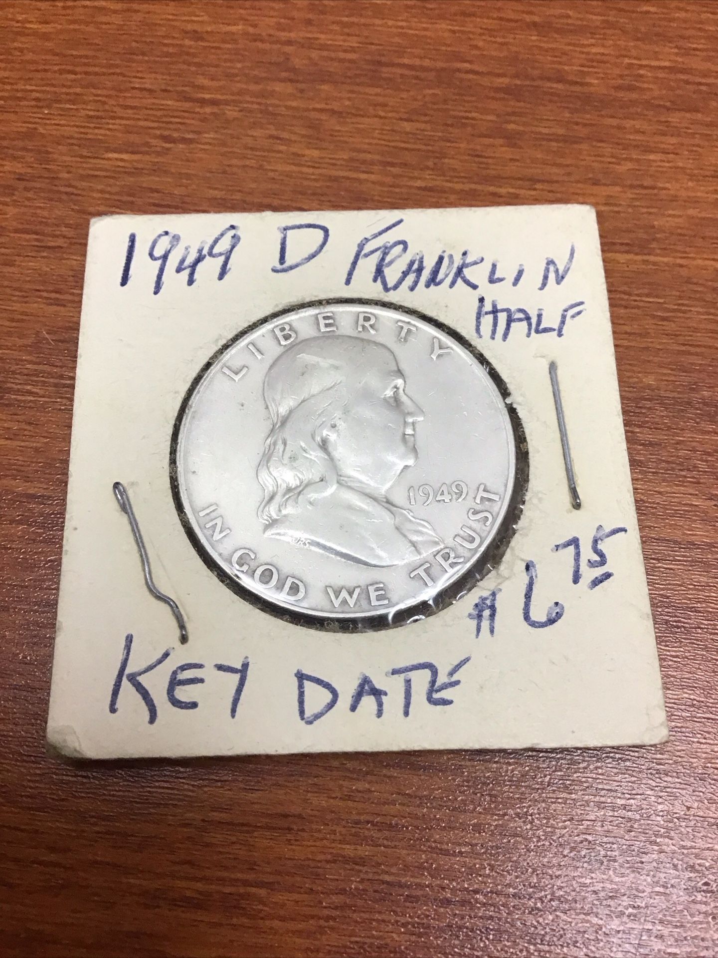 1949 Franklin Half Dollar Denver