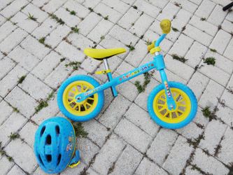 Cocomelon Balance Bike And Helmet 
