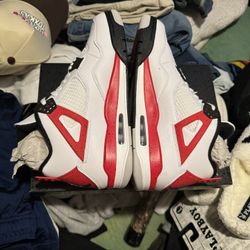 Jordan 4 Red Cement