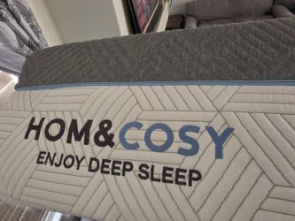 King size Bed frame and mattress