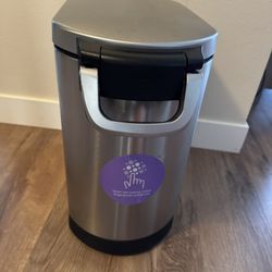 The Simplehuman Medium Steel Pet Food Storage Container 