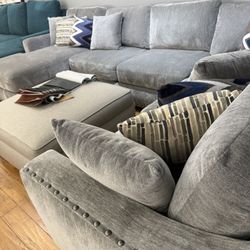 Beautiful Plush Sectionals Only @ FURNITURE LOVE ❤️ Same Day Delivery 🚚 