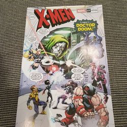 X-MEN #27 - TODD NAUCK DOOM HOMAGE VARIANT COVER - MARVEL COMICS/2026