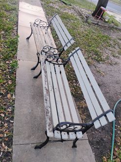 2 park bench
