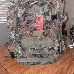Desert Tactical Gear Camo Backpack 
