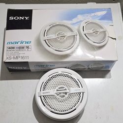 Sony 6.5" Marine Speakers