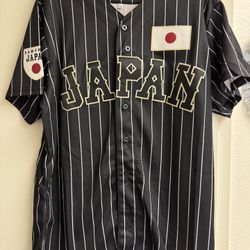 Dodgers Ohtani Black Japan Jersey  Size Small