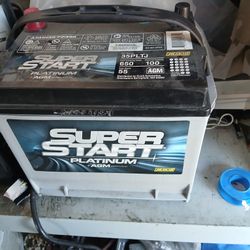 Super Start Platinum AGM   Battery 