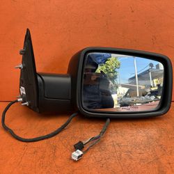 2013 - 2018 DODGE RAM RIGHT PASSENGER HEATED MIRROR OEM !! FOR PARTS !!