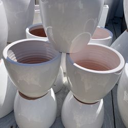 3 Gal Ceramic Pots Clearance! 