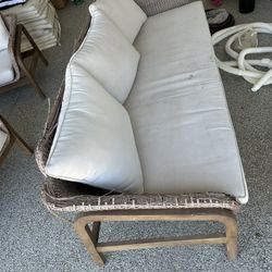Wicker Patio Furniture (4 Piece Set)