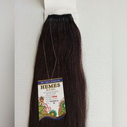 New 16" Dark Brown #2 Human Hair itip Hair Extensions - get fullness and length